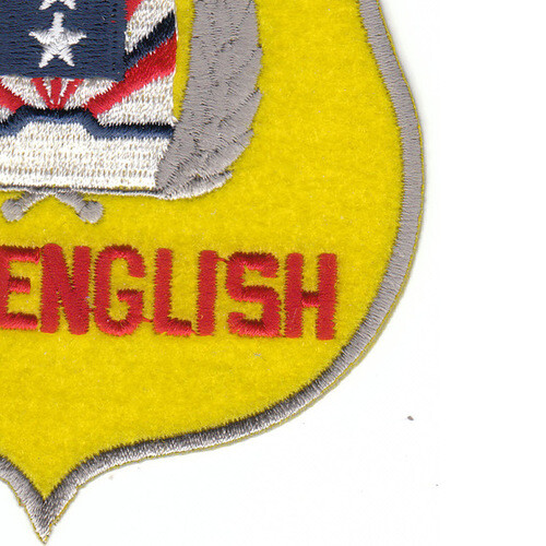 DD-696 USS English Patch