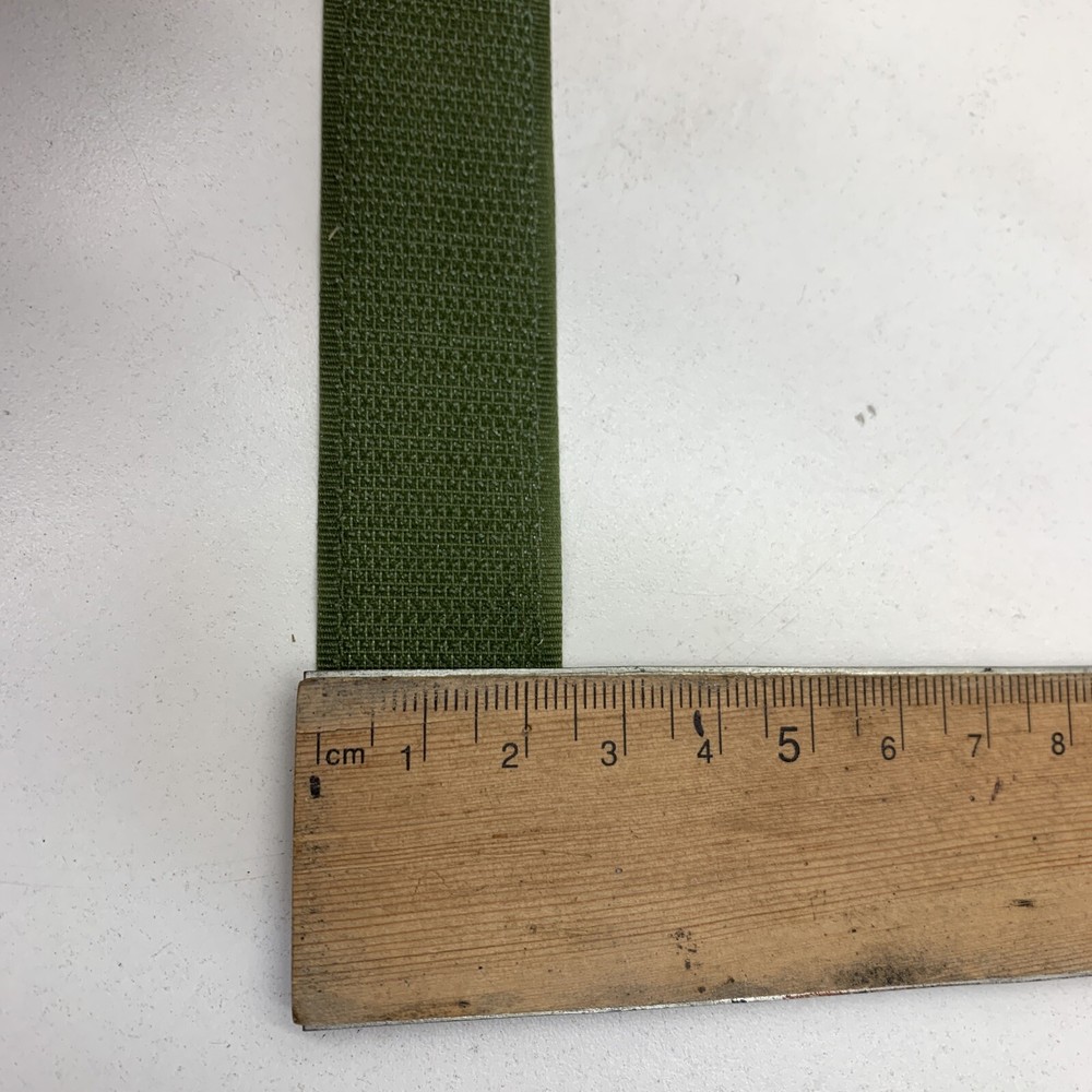 Hook & Loop 25MTS Touch & Close Fastener Green 25mm Wide HOOK SIDE ONLY!