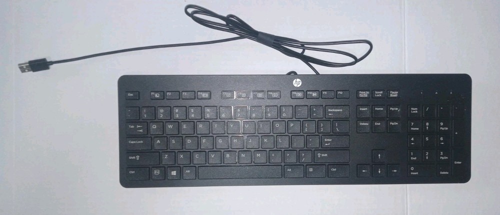 Three New Computer Key Boards, 2 - Wired HP'S and 1 - Wireless RoHs With Mouse!