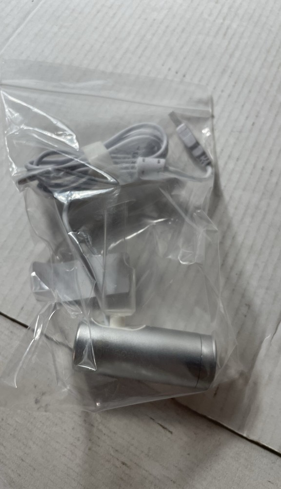 Credential Cam USB Webcam HD Conference Camera Stand White