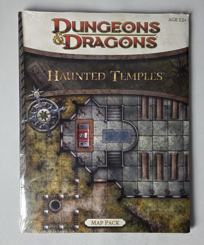 Dungeons & Dragons Haunted Temples Map Pack D&D SEALED