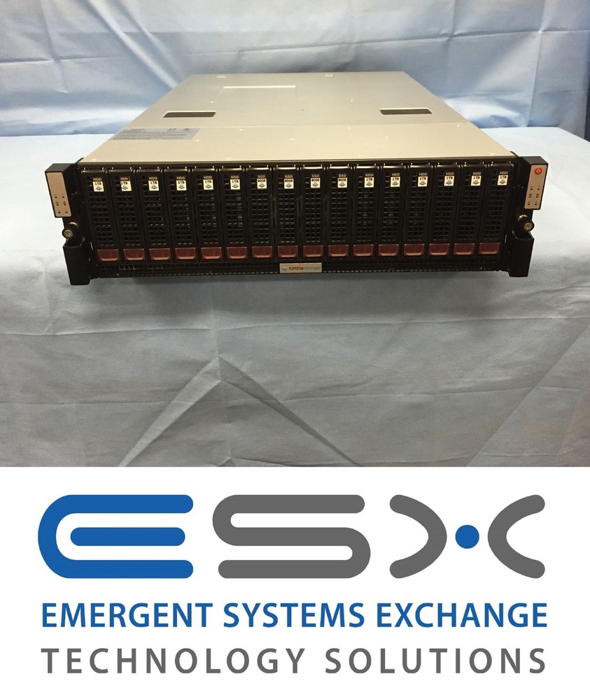 Nimble Storage CS220 – 12TB Raw, 320GB Flash Cache - Includes Spare 1TB