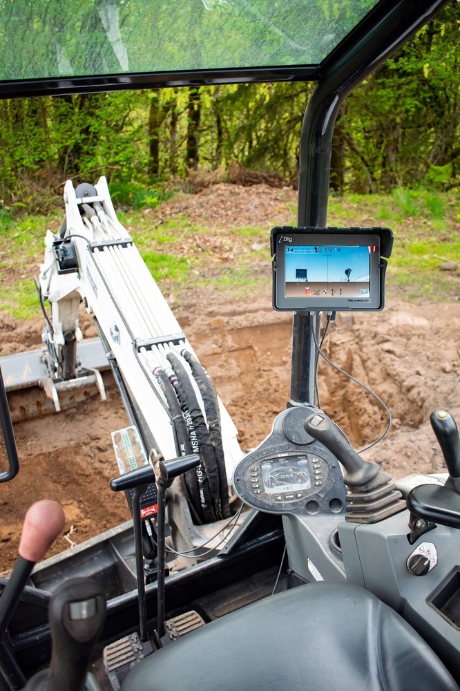 NEW iDig XD610 Touch 2D Excavator Grade Control System w/ 7" Display