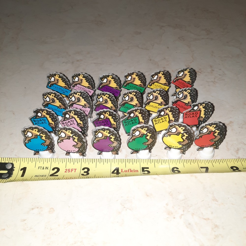 Hedgehogs Revenge Vintage Game Replacement Pieces