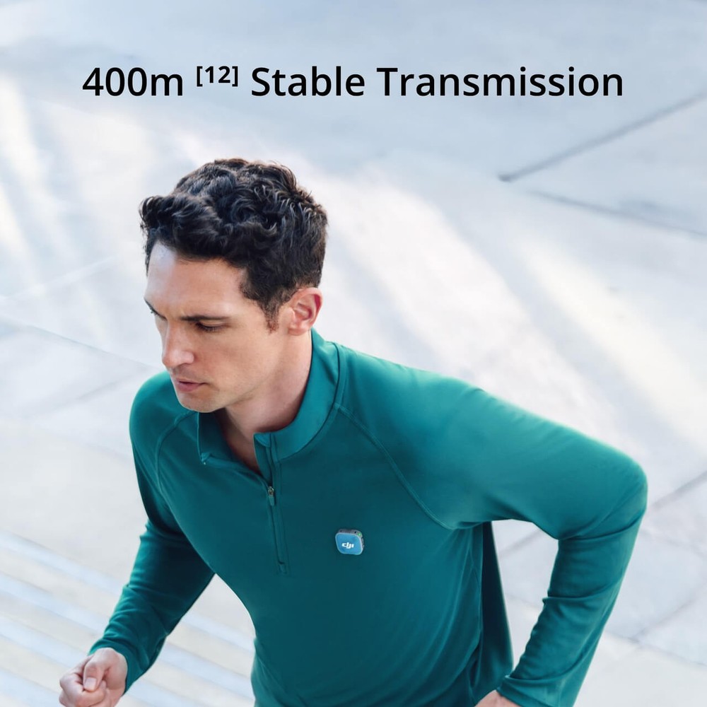 DJI Mic Mini 2 (2 TX+ 1 RX+ Charging Case) Wireless Microphone for iPhone/Camera