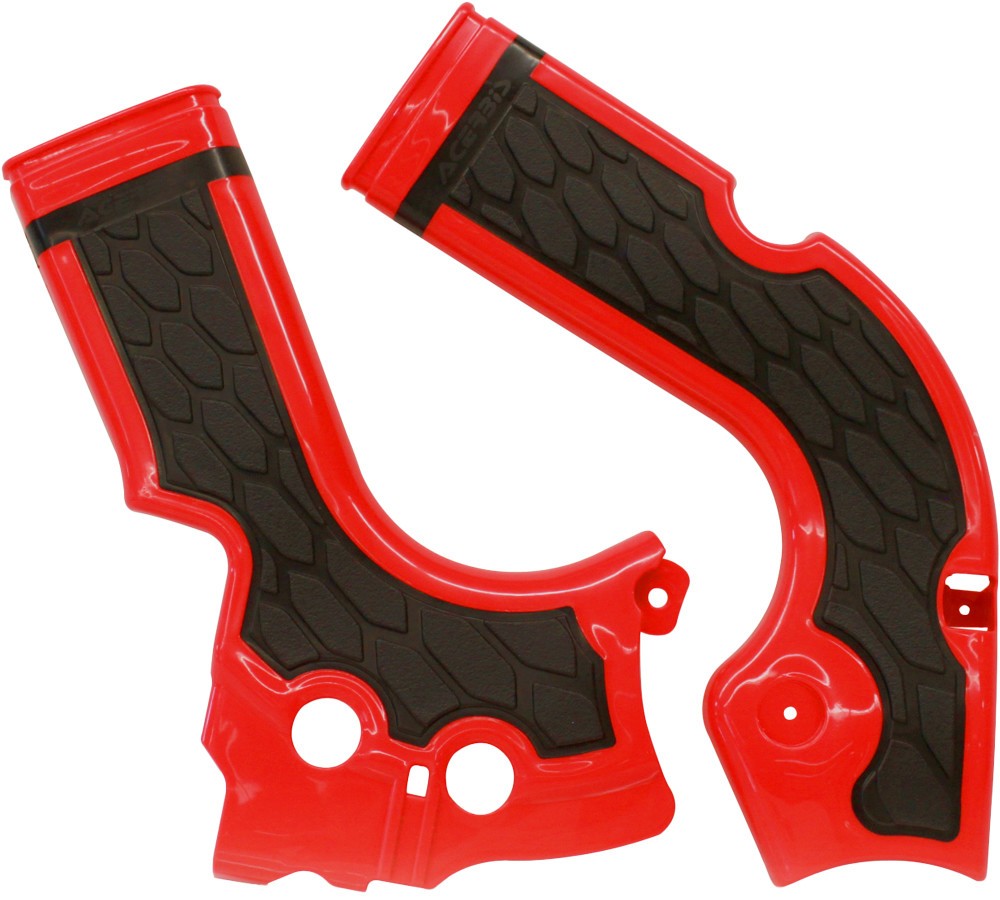 Acerbis X-Grip Frame Guards Red/Black2374241018