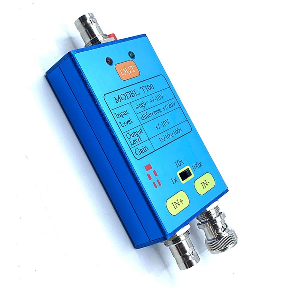 Battery Powered Differential Probe Single Ended Input Impedance Maintenance