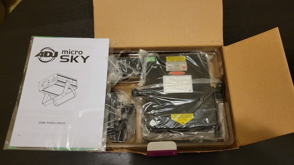 ADJ Micro Sky Portable Mini Green Laser