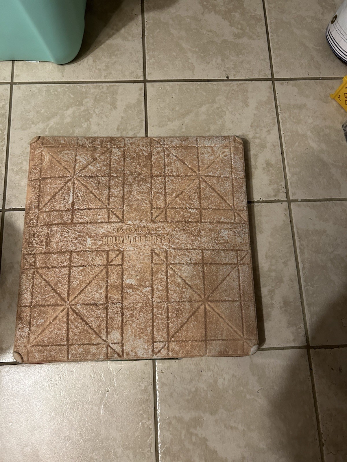 Boston Red Sox Cleveland Guardians Mlb Game Use Base April 2023 Coa Rare