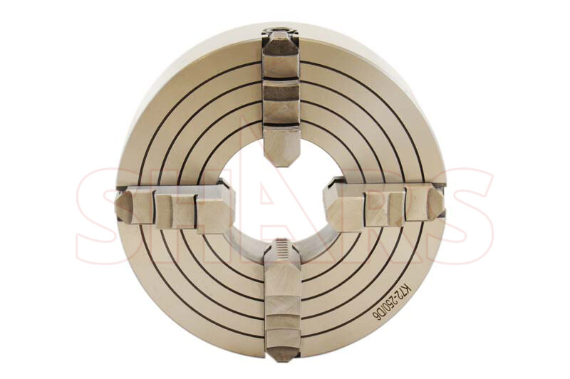 Shars 10" 4 Jaw Independent Lathe Chuck D1-6 Reversible Jaws TIR CERTIFICATE R[