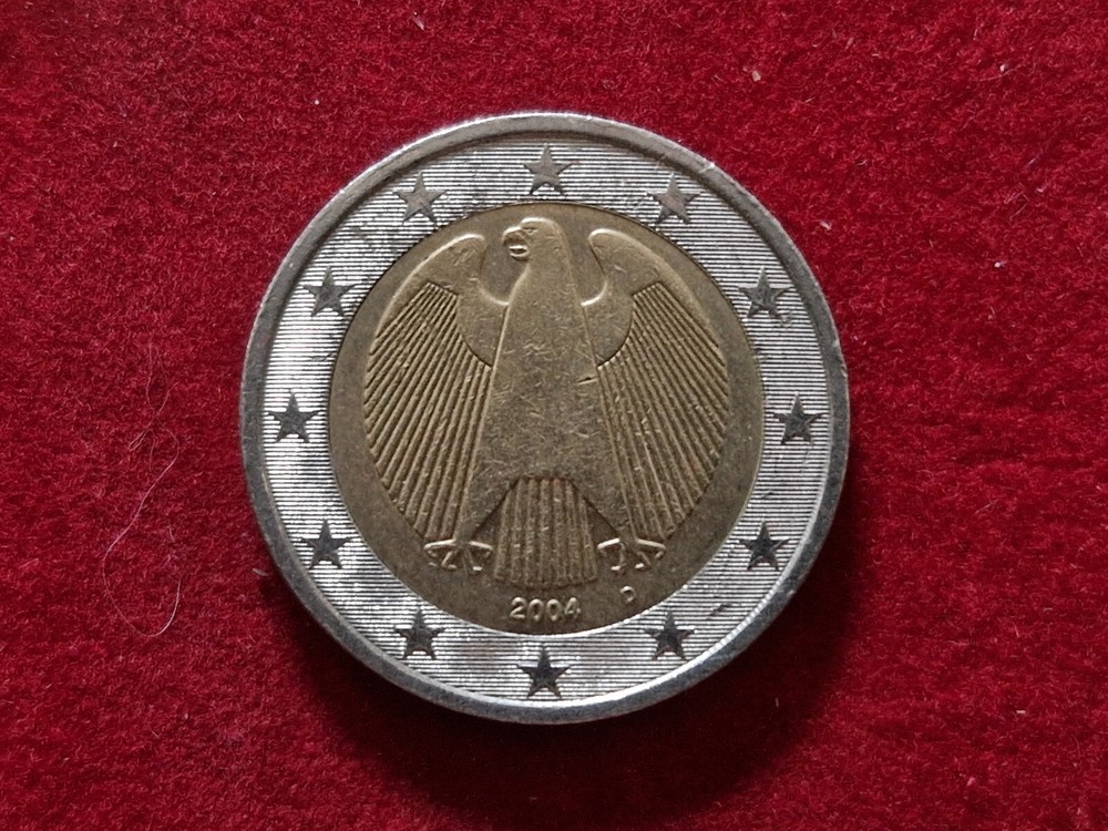 2 Euro Coin Germany 2004 D (0048)