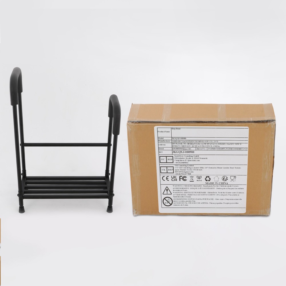 200kg Step Stool Bed Rails Step Stool Freestanding Bed Step Stool w/ Handle