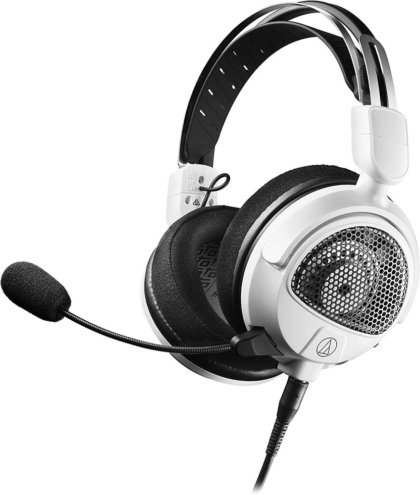 Audio-Technica Open-Back Wired Gaming Headset - White