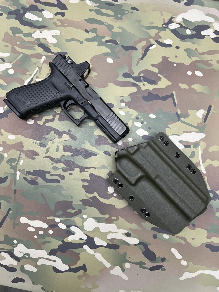 OD Green Kydex Holster for Glock 40