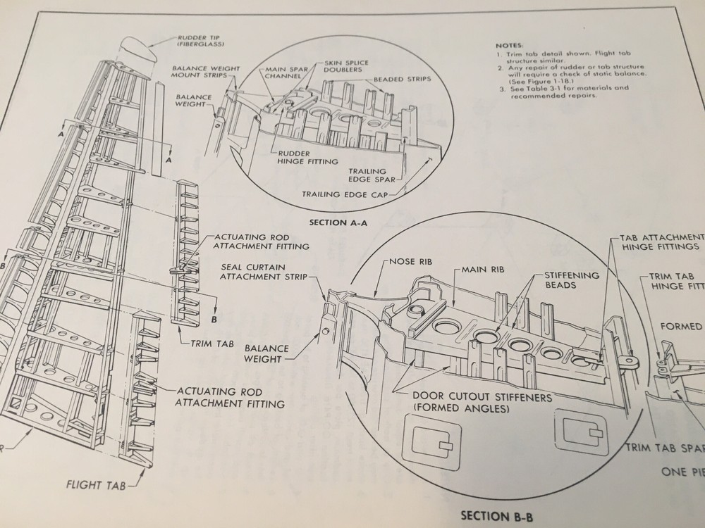 Convair C-131E Structural Repair Manual