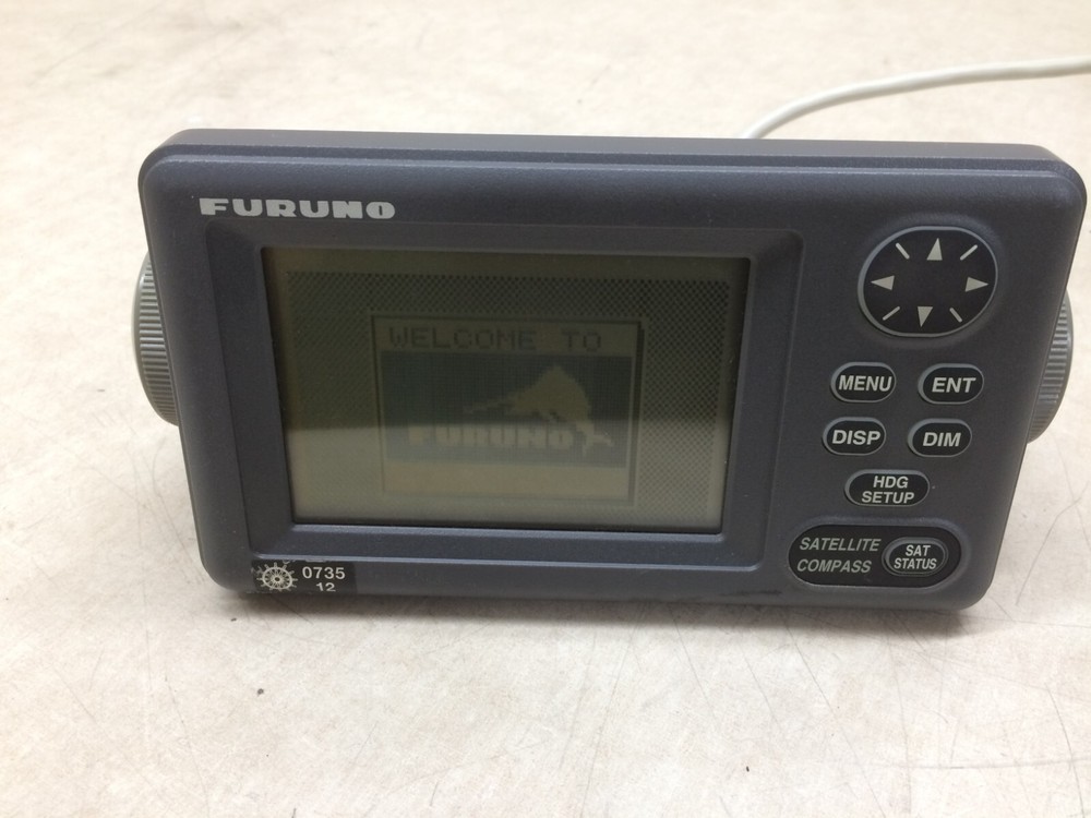 Furuno SC-502 Satellite Compass V2.01 Display Head Screen Button