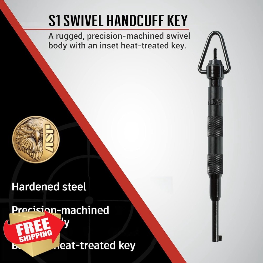 ASP Tactical Handcuff Key Police Security Gear
