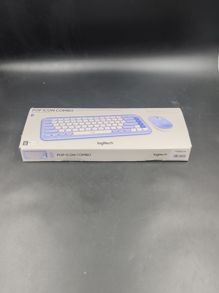Logitech Icon Combo White/Blue 920-013888 For PC and Mac