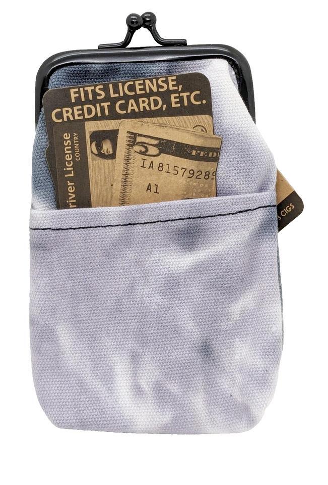 Smokezilla Canvas Pocket Style #5 Multiple Colored Tie-Dye 100s Cigarette Pouch