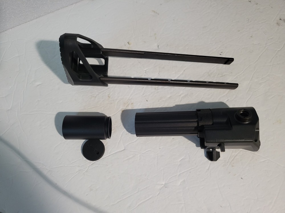 Matrix PDW Black Metal Retractable battery compartment for m four aeg airsoft