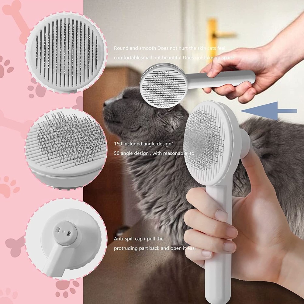 Grooming Brush for Cats Easy To Use