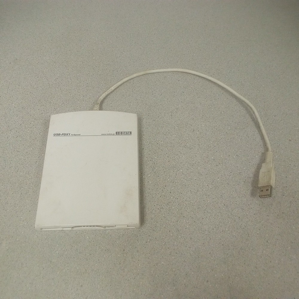 I-O DATA,  USB Floppy Disk Drive, USB-FDX1A External 3.5in Disk Drive