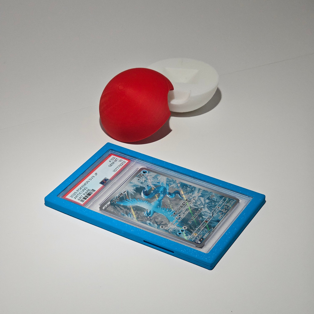 2pk PSA Graded Card Slab Magnetic Bumper Protector Hard Shell - Multiple Colors