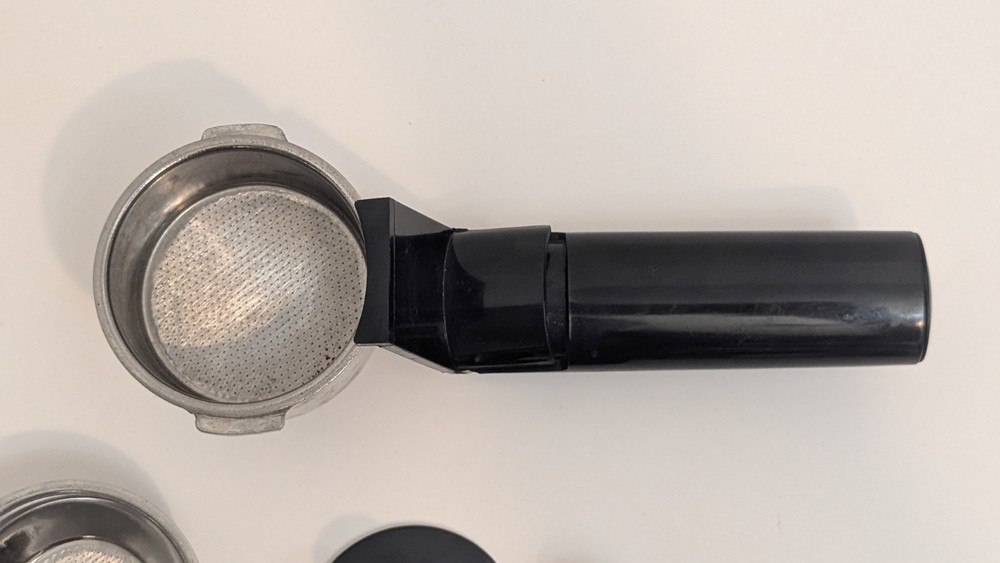 Espresso Maker Filter Holder 55 MM + 2 Stainless Shot Cups