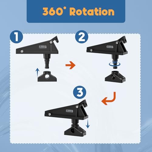 Kayak Anchor Lock System Durable Easy-to-Use Anchor Lock for Side Deck Mount