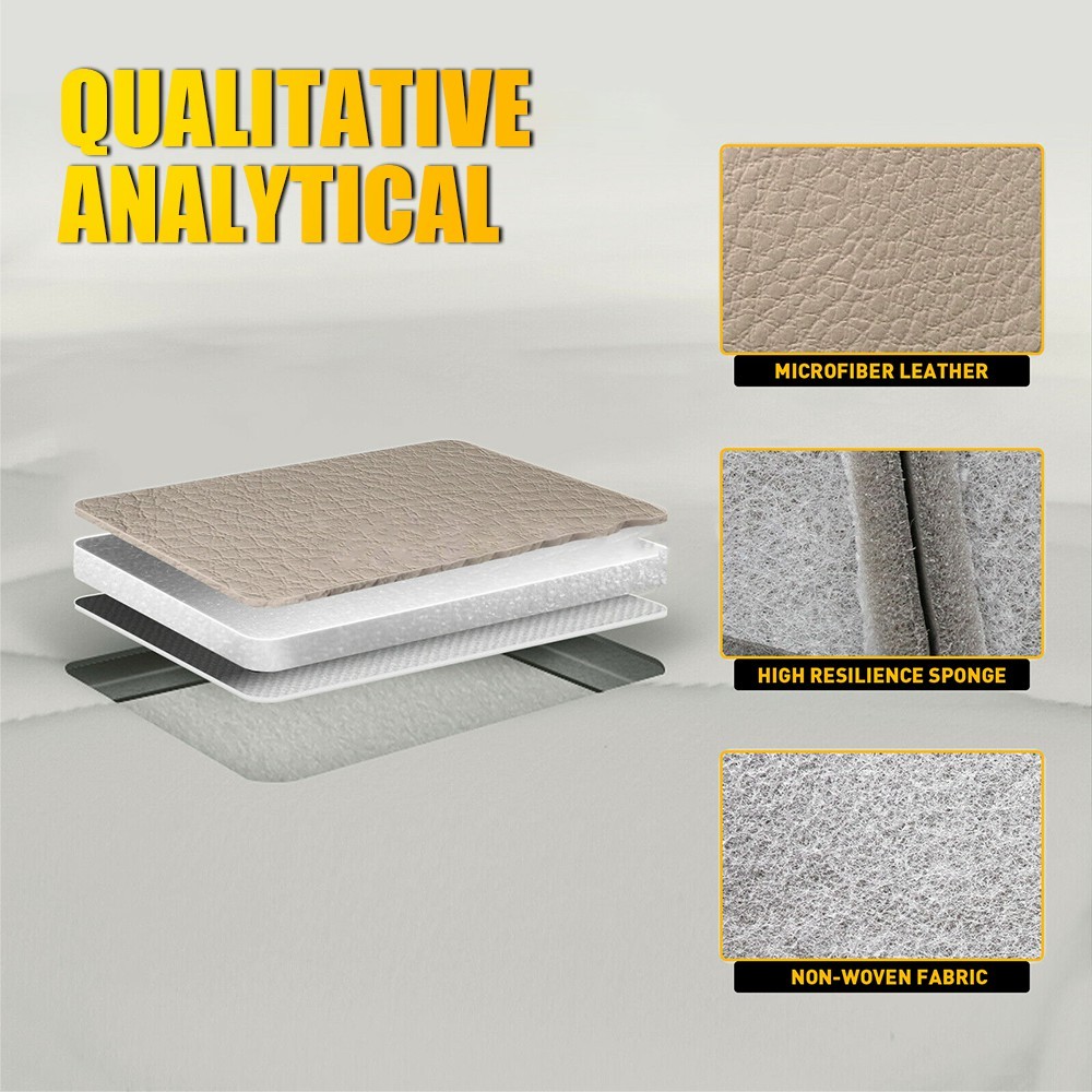 For 2015-2019 Subaru Outback Driver Perforated Leather Bottom Seat Cover TAN EXR