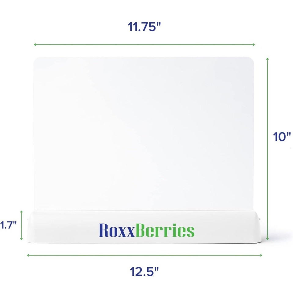 RoxxBerries Lightup Acrylic Drawing Board (White)