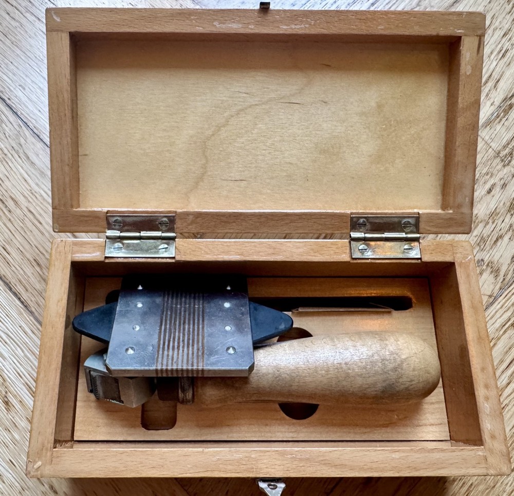 Unknown Tool With Accessories - Erichsen With Wooden Box - View!