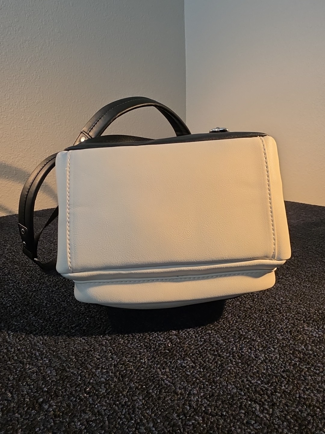 Disney Loungefly Embroidered Mickey Mouse Running White Mini Backpack