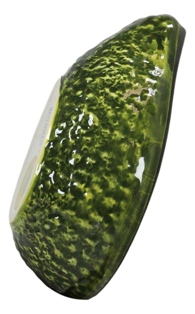 Gourmet Kitchen Presentation Half Split Avocado Small Serving Or Sauce Bowl 7"L