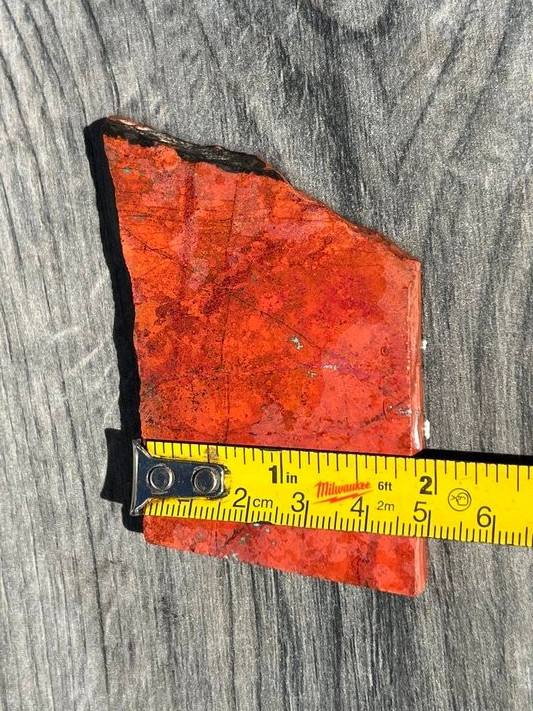2 Sonora Sunrise Sunset Chrysocolla Crimson Cuprite 146g Lot Lapidary Rough Slab