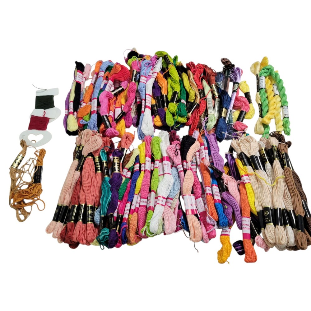 150+ Assorted Embroidery Floss DMC IRIS FRIENDSHIP THREAD