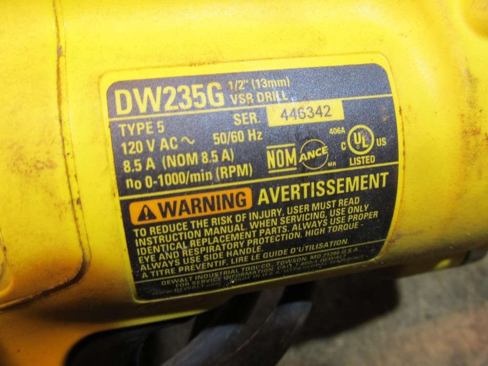 Dewalt DW235G 1/2" Drill