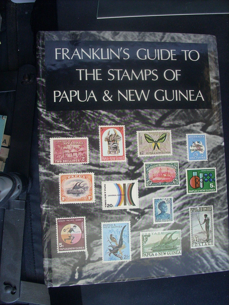 FRANKLIN'S GUIDE TO THE STAMPS OF PAPUA & NEW GUINEA+3 PHILATELIC NEWS,#2'72 &74
