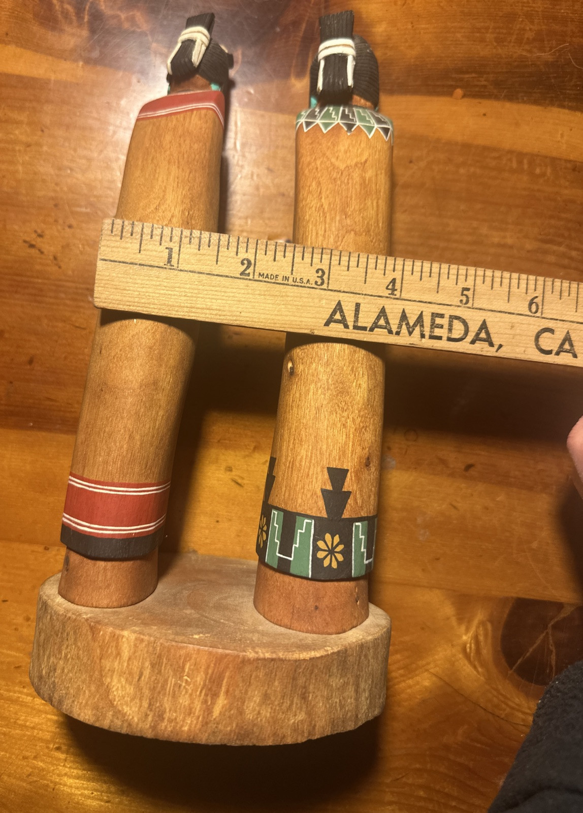 Dewayne Ahownewa Hopi Kachina Carved Wood Dolls Hopi Arts 2nd Mesa Arizona Vtg