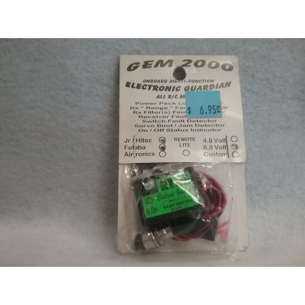 Futaba, JR/Hitec GEM 2000  Multi-Function Electronic Guardian 6.0 Volt Fault Det