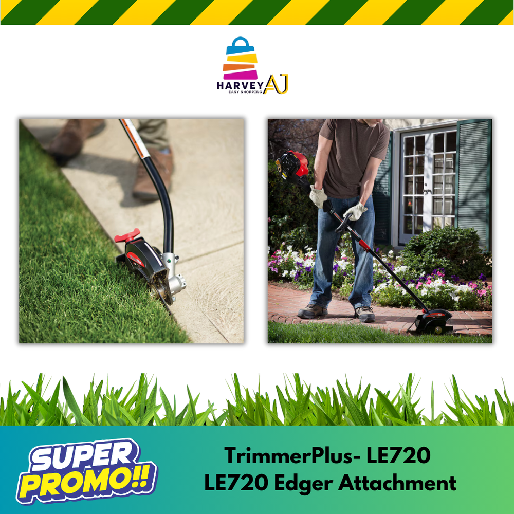 TrimmerPlus LE720 Edger Attachment MULTI-BRAND COMPATIBLE
