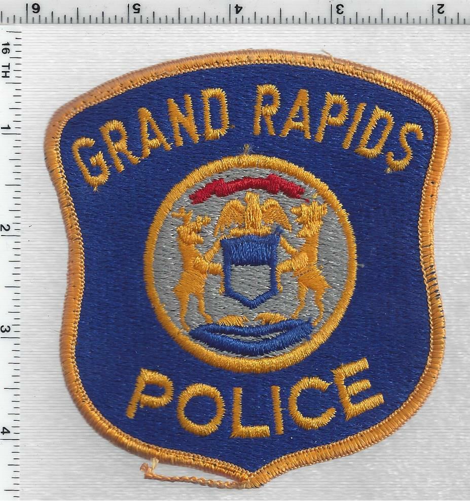 Grand Rapids Police (Michigan) 2nd Issue Shoulder Patch