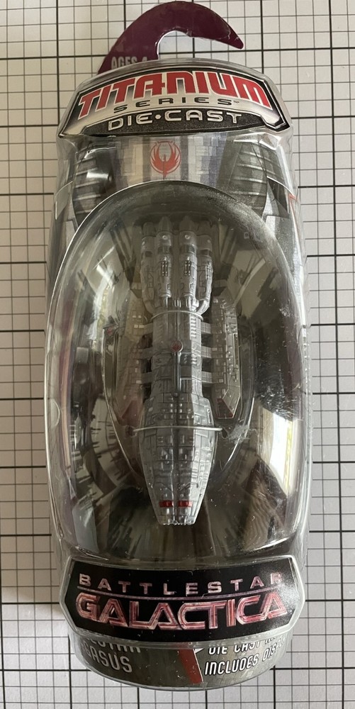 Battlestar Galactica Titanium Series  Battlestar Pegasus Die Cast 2006