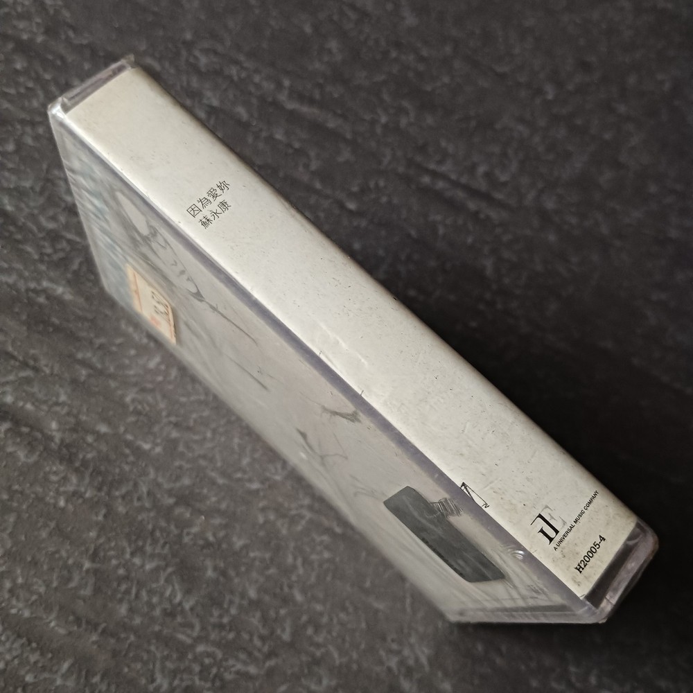 B- William So 苏永康 =其实我很担心 / 因为爱你= 马来西亚版磁带 未拆 2000 Malaysia Cassette Sealed