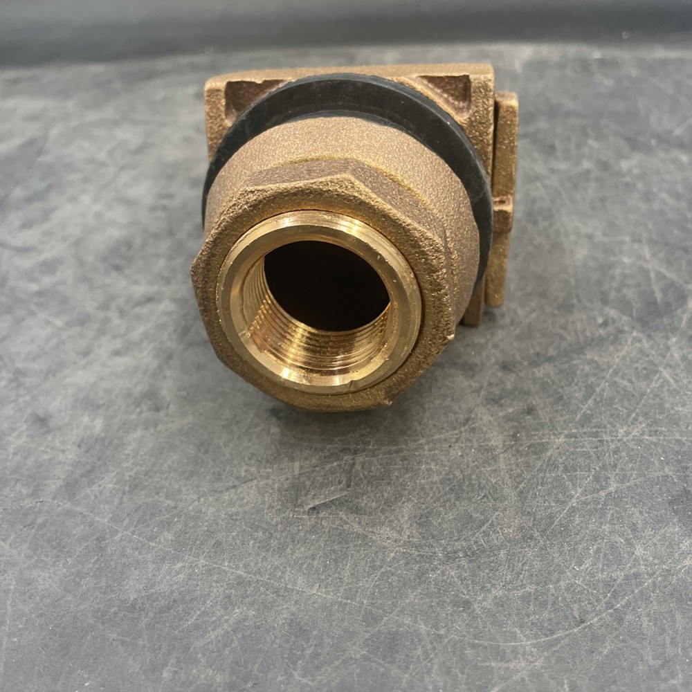 Water Source PA100NL Pitless Adapter, Brass, 1 in. (NEW)