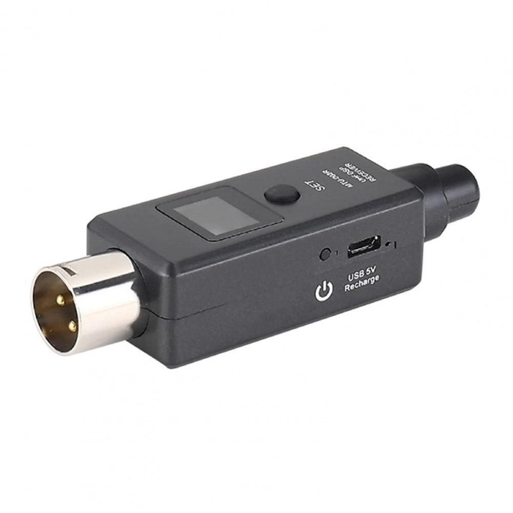 U3 Wireless Mic System Transmitter Receiver Microphone Adapter for Audio Mixer a
