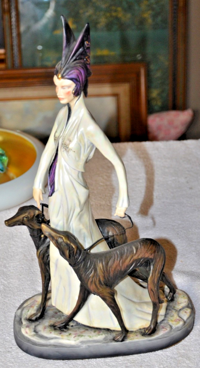 Michael Sutty , Lady "Diana" Porcelain Figurine Ltd Edition Hand Paint 16"-