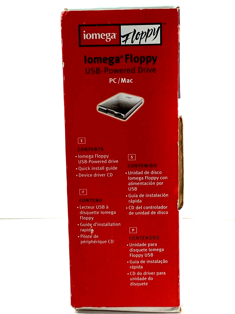Iomega Floppy - USB-External Powered Drive - PC & Mac