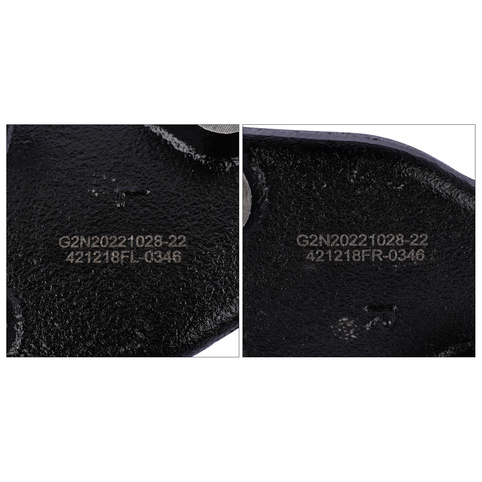 Pair Front Steering Knuckles for Chrysler 300 Dodge Charger 2012-2021 05168420AF