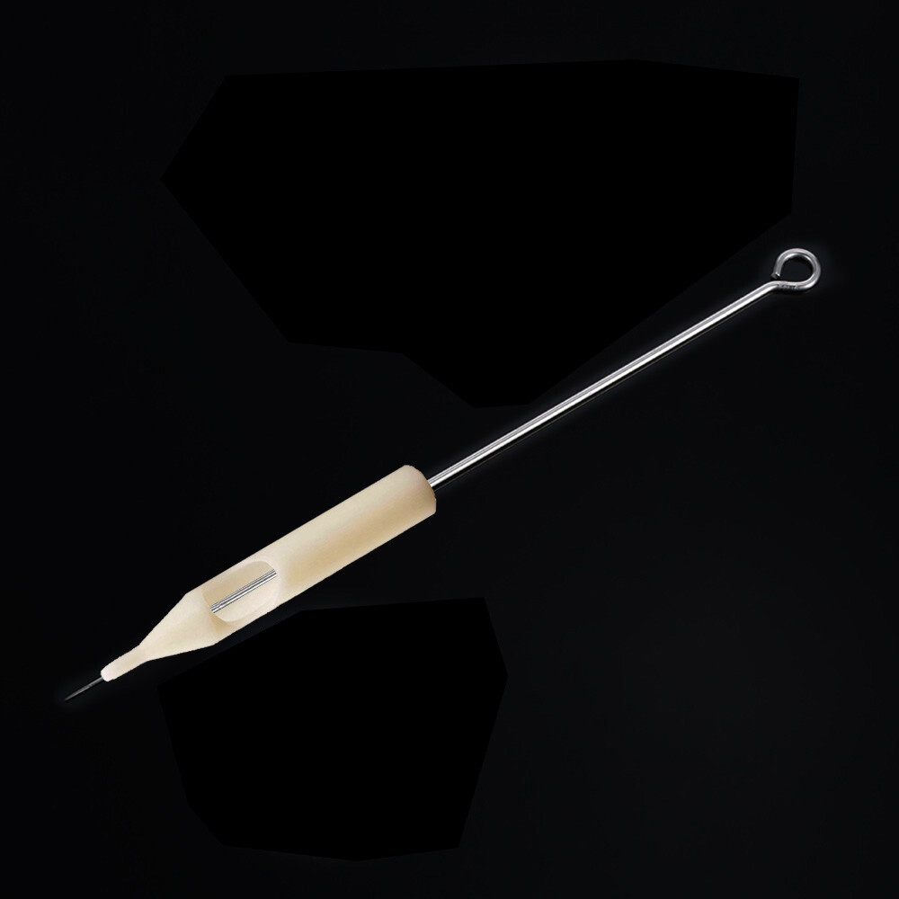 100 Disposable Tattoo Needles 40+sizes & 100 Matching Nozzles Taper Tips U-Pick